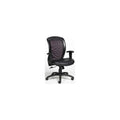 Offices To Go Mesh Office Chair Overall Dimensions: 24.5" W X 25" D X 38" H Seat Size: 21" W X 18-19.5" D Back Size: 18" W X 19.5" H - Black Leather