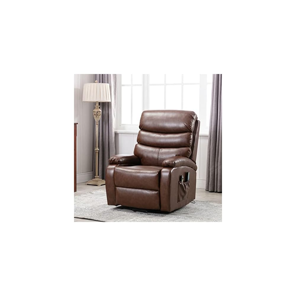 Living Room Chairs Power Lift Recliner Massage Chair W/Heat Vibration for Elderly Living Room Chair